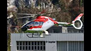 AW09 Test Flights PS4 HB ZXD, March 2024, Mollis, Switzerland