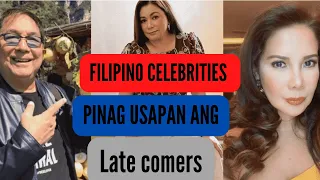 Filipino celebrity Pinag usapan ang mga latecomers sa  isyu ni Alex Gonzaga-Dina Bonnevie