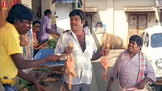 இவங்க காமெடி தாங்க முடியலே | Goundamani Senthil Chicken Comedy | Vadivelu | Tamil Comedy Scene