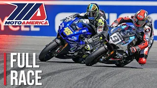 MotoAmerica Medallia Superbike Race 1 at Laguna Seca 2022