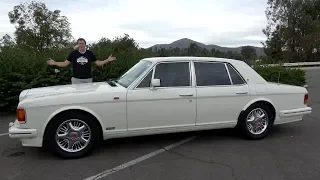 Bentley Turbo R был флагманом Bentley 30 лет назад