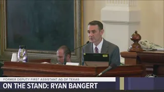 Paxton impeachment trial: Ryan Bangert retakes the stand on Thursday