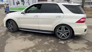 ML 63 AMG моросит по городу 😁