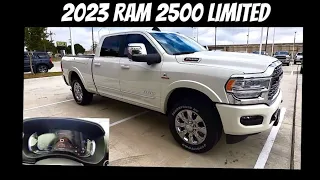 2023 Ram 2500 Limited Diesel with Rambox and Air Suspension #ramtrucks