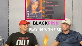 Two Rock Fans REACT to Playing With Fire by Black Pink