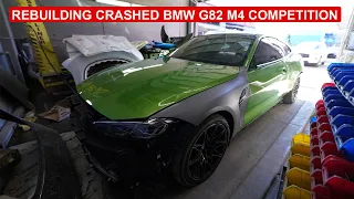 Rebuilding Crashed BMW G82 M4 Competition From Copart