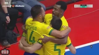 Gols Portugal 1x6 Brasil | Amistoso Internacional de Futsal 2019 (30/01/2019)