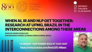 When AI, IR and NLP get together: Research at UFMG, Brazil in the interconnections among these areas