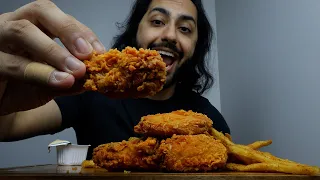 Popeyes’s SPICIEST WINGS?! | Popeyes Mukbang/Review