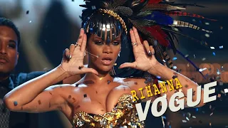 Rihanna - Vogue (Fashion Rocks 2008) [Madonna Cover] | HD