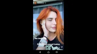 Bella Thorne with No Make-Up On