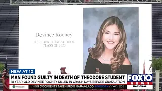 Man found guilty in 2020 death of Theodore High School student