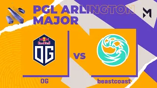 OG vs beastcoast | Game 3 | PGL Major Arlington 2022 - Playoffs