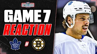 Maple Leafs vs Boston Bruins LIVE POST GAME ft. Nick Alberga & Jay Rosehill | Round 1, Game 7