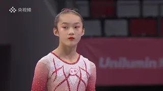 Zhou Yaqin - FX Qual - 2021 CHN Nationals Chengdu