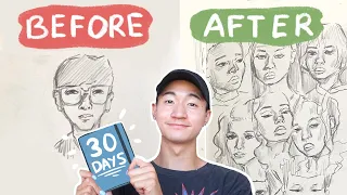 I DREW EVERYDAY FOR 30 DAYS and this is what I learned (art student edition)