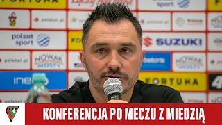 KONFERENCJA | Konferencja prasowa po meczu Zagłębie Sosnowiec - Miedź Legnica (1:2)