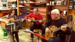 Трио гитаристов  "САНЧЕС".  г. Нефтеюганск   А. Кватромано  "Отъезд"