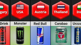 Energy Drinks From Different Countries