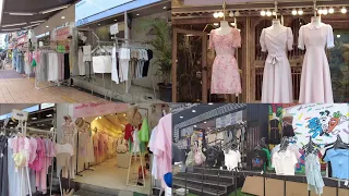 Shopping in Korea | Hongdae Shopping Street | Shopping in Hongdae | Late Summer Fashion, Outfits