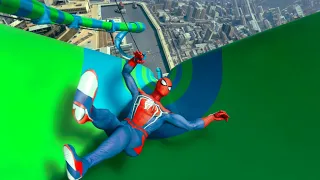GTAV Spiderman Jantsuu Tower Speed Jump Funny and Cool Moments Ep10 #Gtav #spiderman