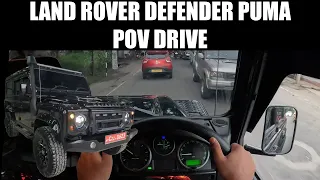 Land Rover Defender 110 (PUMA) POV Drive