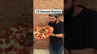 Giant Pizza Bagel - 10 Second Review