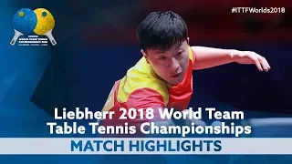 2018 World Team Championships Highlights | Ma Long vs Hugo Calderano (Group)