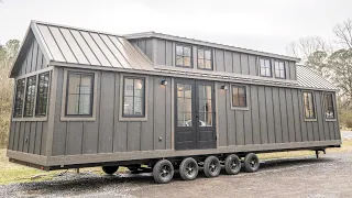 Absolutely Gorgeous Bunkhouse with Beautiful 2 Bedrooms by Timbercraft Tiny Homes