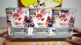 2022 Topps Stadium Club Chrome Blaster Rip - Green Rookie /99 + Big Rookie Parallel!!!