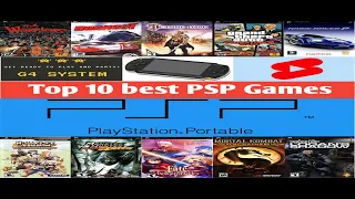 Top 10 best PSP Games all of time #Shorts