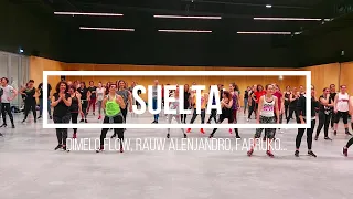 SUELTA - Dimelo Flow, Rauw Alejendro, Farruko, Mr Vegas, Maria Beccera, Fatman Scoop - Vamos Zumba