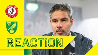 REACTION | Bristol City 1-0 Norwich City | David Wagner