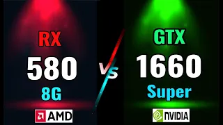 RX 580 vs GTX 1660 Super test in 10 games