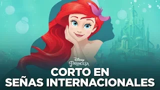 Descubriendo La Sirenita en señas internacionales | Disney Princesa