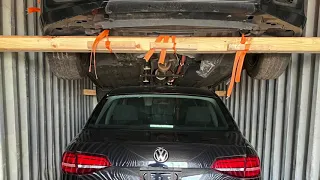 Loading 4 cars container