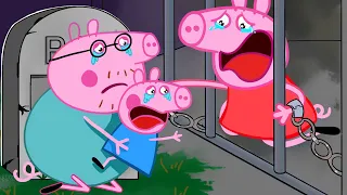 Oh No!!! GEORGE Pig WAKE UP PLEASE ...| PEPPA PIG ANIMATION CARTOON