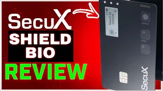(NEW) SecuX Shield Bio Biometric Card Crypto Hardware Wallet Unboxing/Review (2023)