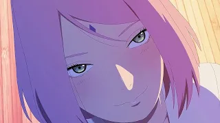 Naruto clapped sakura??