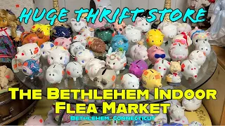 Piggy Bank & Teddy Bear Overload at The Bethlehem Indoor Flea Market, Bethlehem, CT