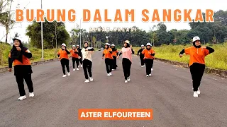 SENAM "BURUNG DALAM SANGKAR" | Aster Elfourteen | Zaneva Hijab | Choreo by Ery Lukman