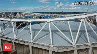 Carrier Dome Roof Replacement Monthly Progress