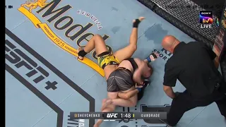 Valentina Shevchenko TKO's Jessica Andrade UFC 261