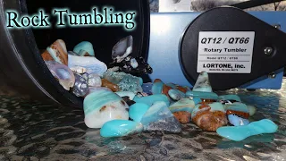 Rock Tumbling, How to polish rocks.  Featuring:  BC Ocean Picture Stone!