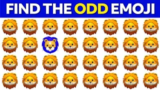 FIND THE ODD EMOJI OUT #emoji #emoji challenge #emoji game #brainpuzzle