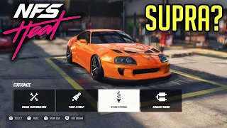 Toyota SUPRA in NFS Heat!!!