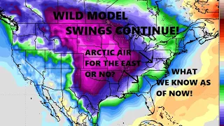Arctic air looms for the future. When, how cold & will there be any Winter weather is the question