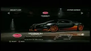 Need For Speed Hot Pursuit : Bugatti Veyron 16.4 Supersport