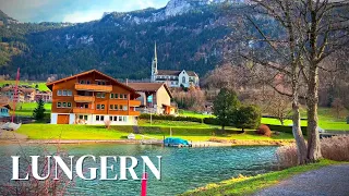 Lungern - Switzerland's Most Beautiful Village | Full Walking Tour | 4K UHD 60fps