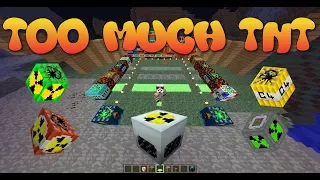 Minecraft | Too Much TNT mod | Tanıtım (Oyun çöktü)